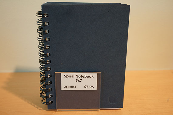 アップル本社のアップルストア ノート（Spiral Notebook 5x7）