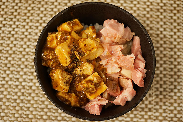 竹ノ塚 つけ麺和 麻婆豆腐丼(気まぐれ丼)