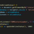JavaScriptでオンライン・オフラインを検知して表示する方法