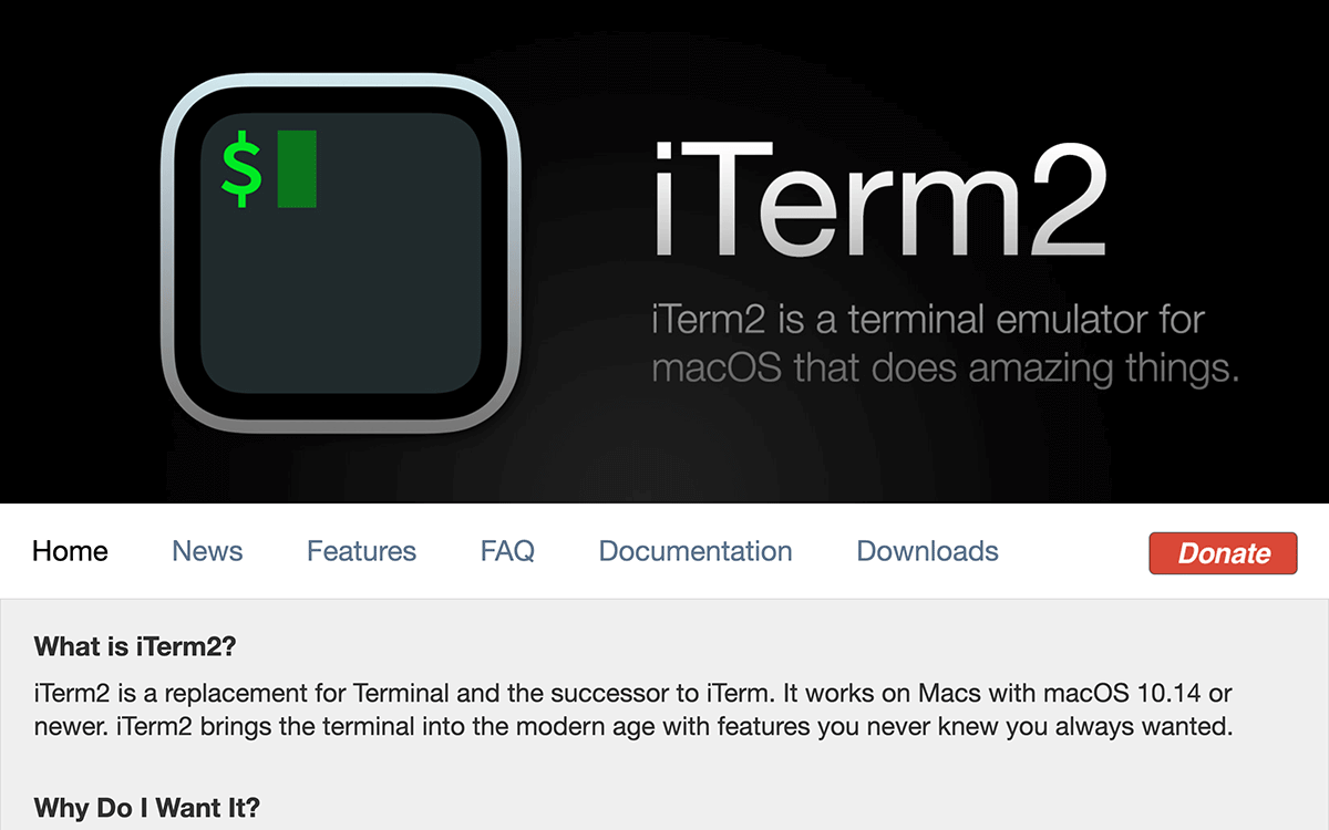 MacではターミナルではなくiTerm2を使ったほうが良い