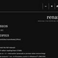 ターミナルからファイルのリネームを実行するrenameの使い方