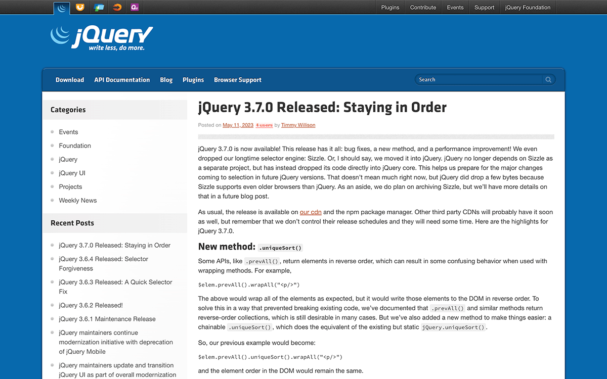 jQuery 3.7.0では新たに6つのプロパティが自動px付与になる