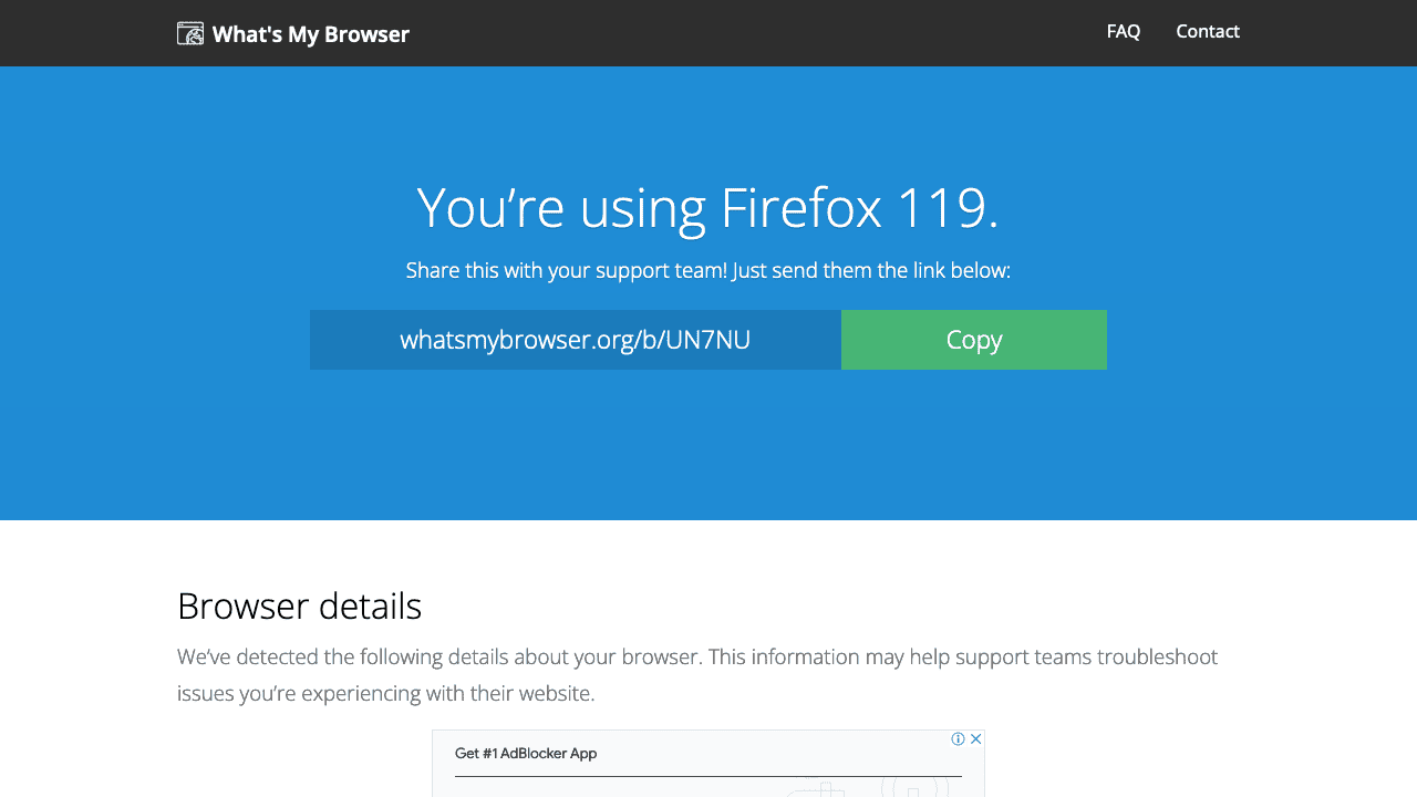 screenshot Firefox