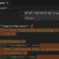 tsconfig.jsonコメントを正規表現で一括削除する方法