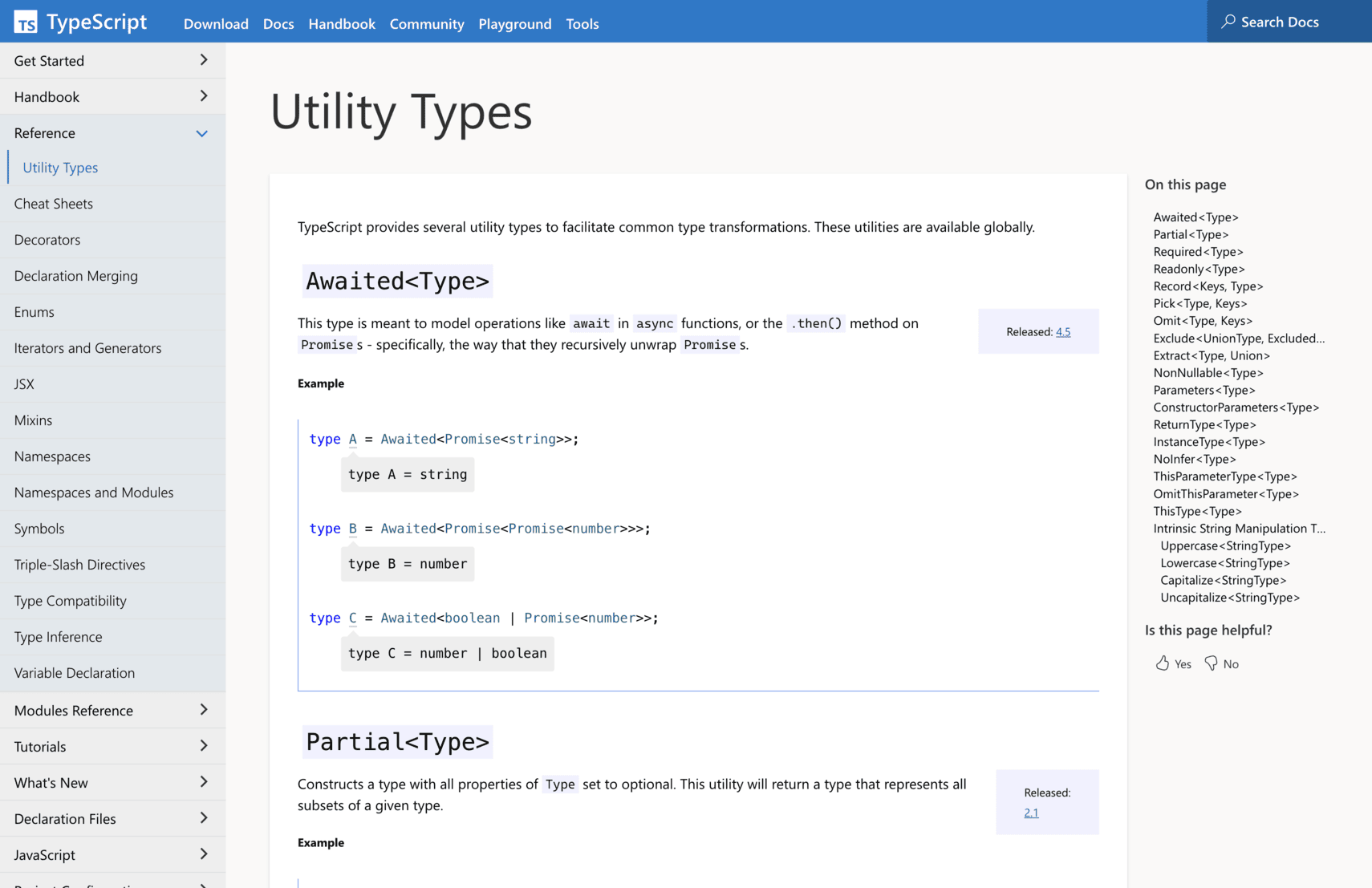 この記事ではTypeScriptのユーティリティ型の全22個の使い方についてコード付きで解説します。