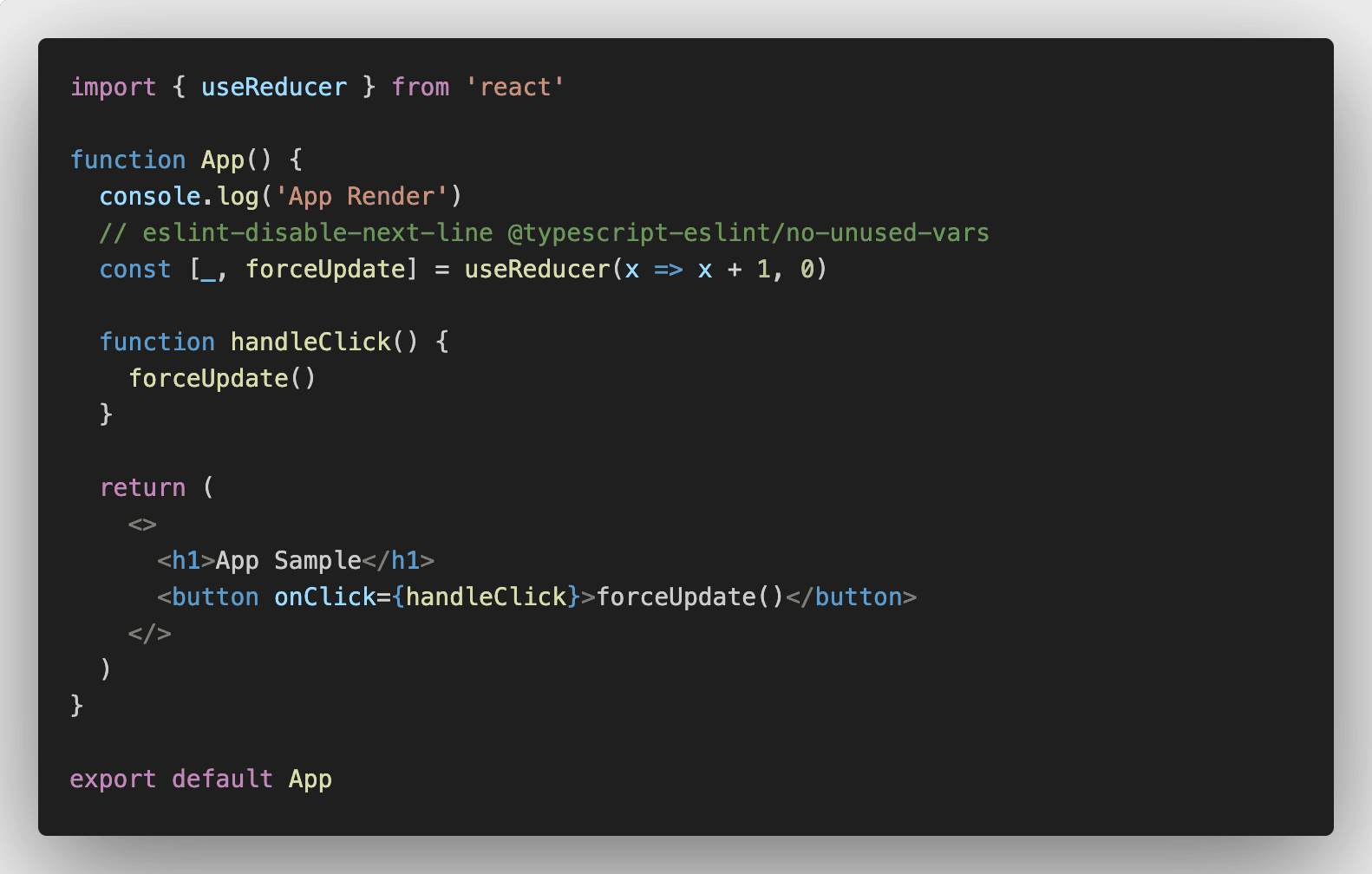 Reactでコンポーネントの再レンダーを強制する方法