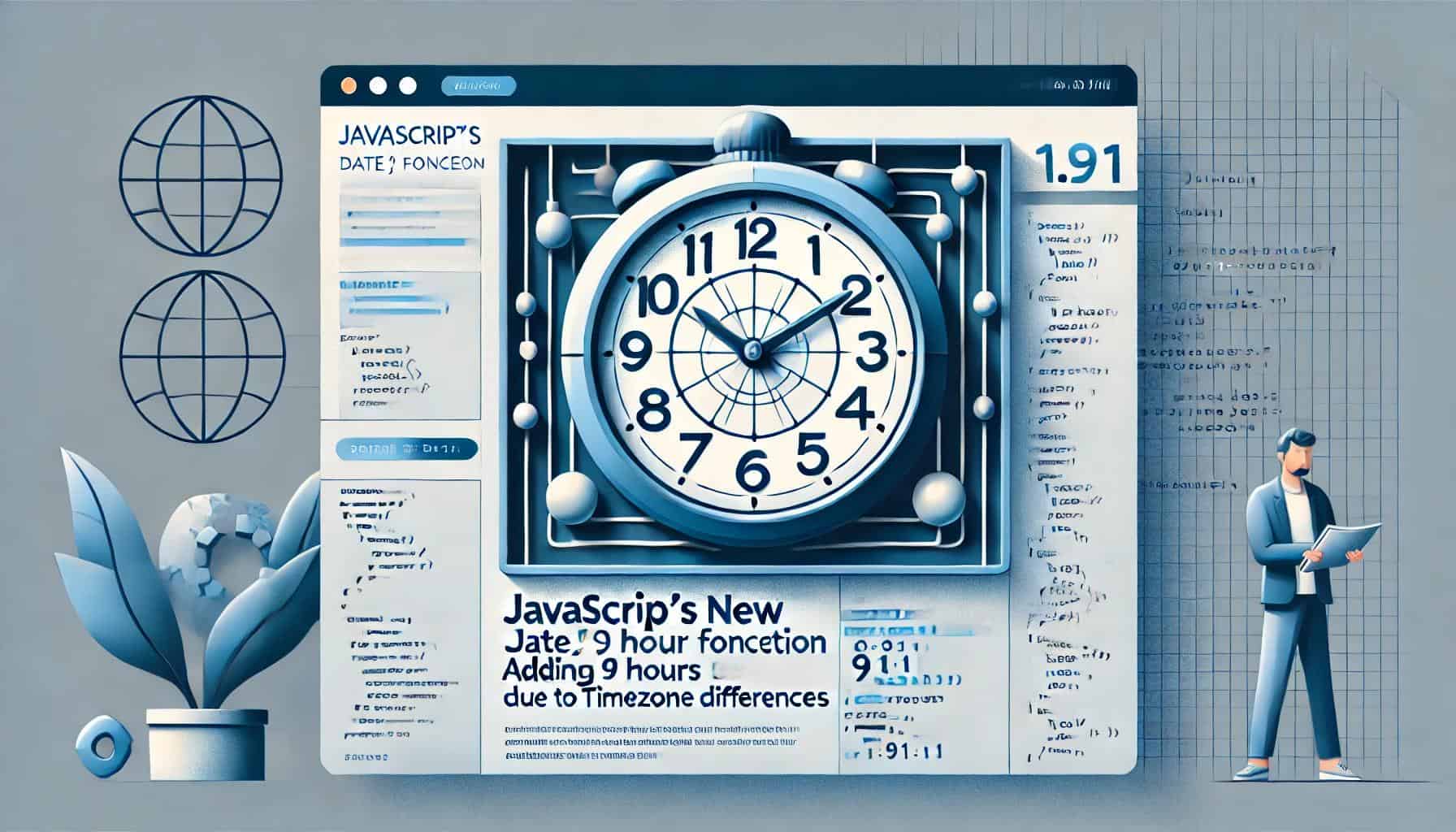 JavaScriptのnew Date()は書き方によって9時間加算されるので注意