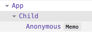 React Developer Tools Component Anonymous