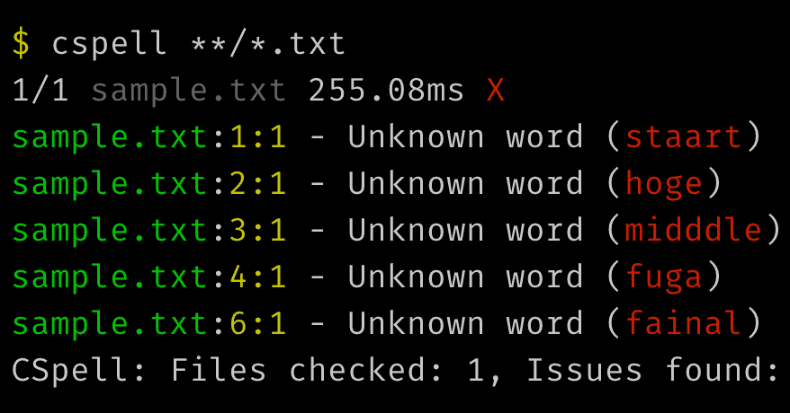 スペルミスを防げるCSpell(スペルチェッカー)の使い方