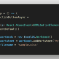 React + ExcelJSでExcel, CSV, TSVファイルを出力する方法