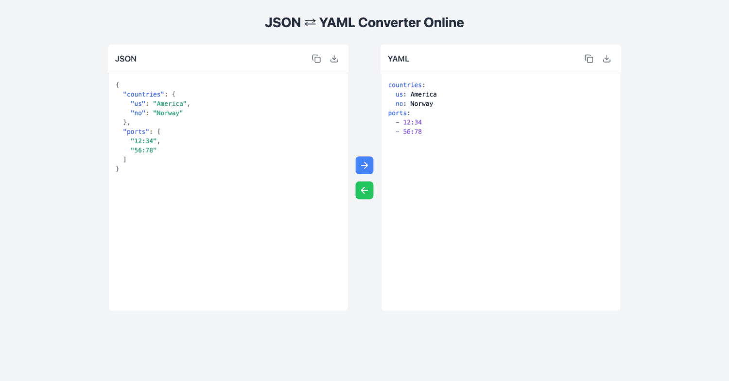 JSONとYAMLの変換方法と変換ツールの使い方