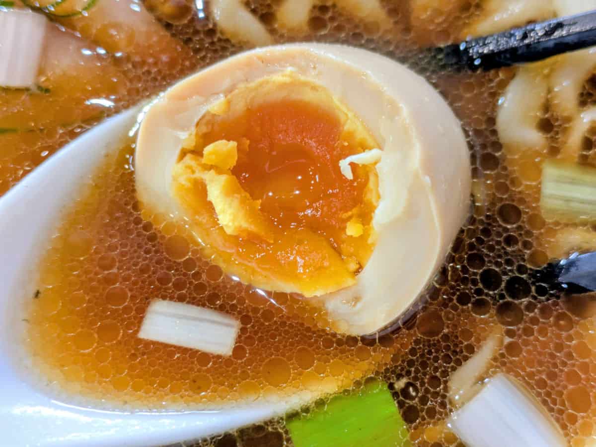 麺や晴心の味玉